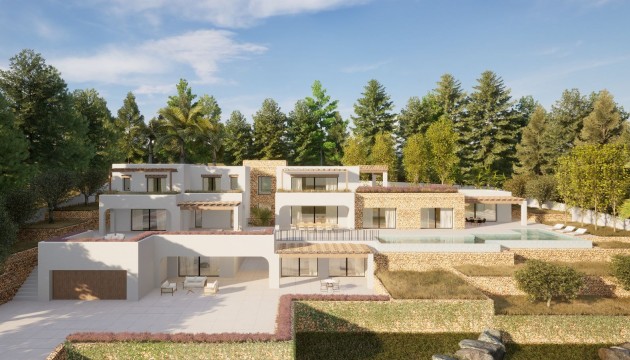 Villas
 - Nouvelle construction - Moraira - La Cometa
