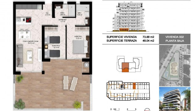 Nouvelle construction - Appartement - Guardamar - Puerto