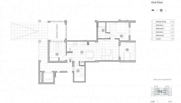 New Build - Apartment - Orihuela - PAU 8