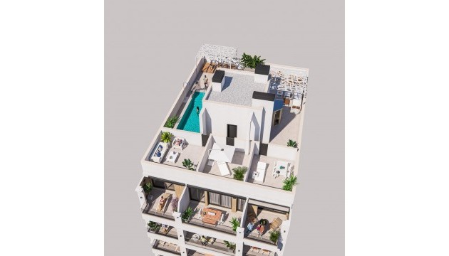 Apartamento - Nueva construcción  - Torrevieja - Playa de El Cura