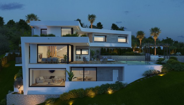 New build Villa - Location longue durée - Cumbre del sol - Cumbre del Sol