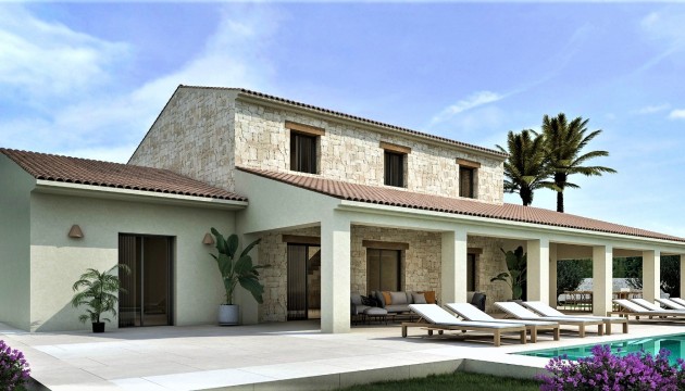 Villa nouvellement construite
 - Revente - Moraira - Benimeit