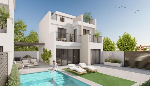 Villa's
 - Nouvelle construction - Los Alcazares - Playa la Atascadera