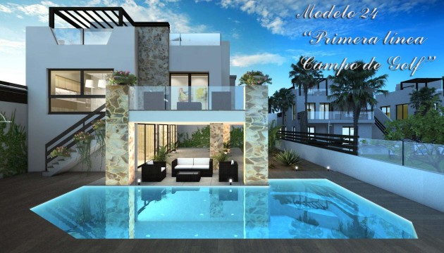 Villas
 - Nueva construcción  - Rojales - Golf La Marquesa (Ciudad Quesada)