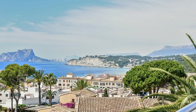 sea view property for sale in pla del mar moraira