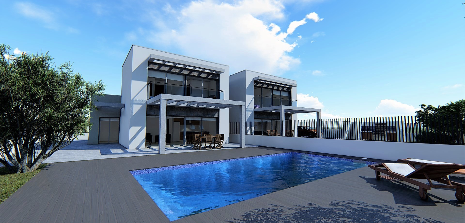 New Build - Verbundene Villa
 - Moraira - Benimeit
