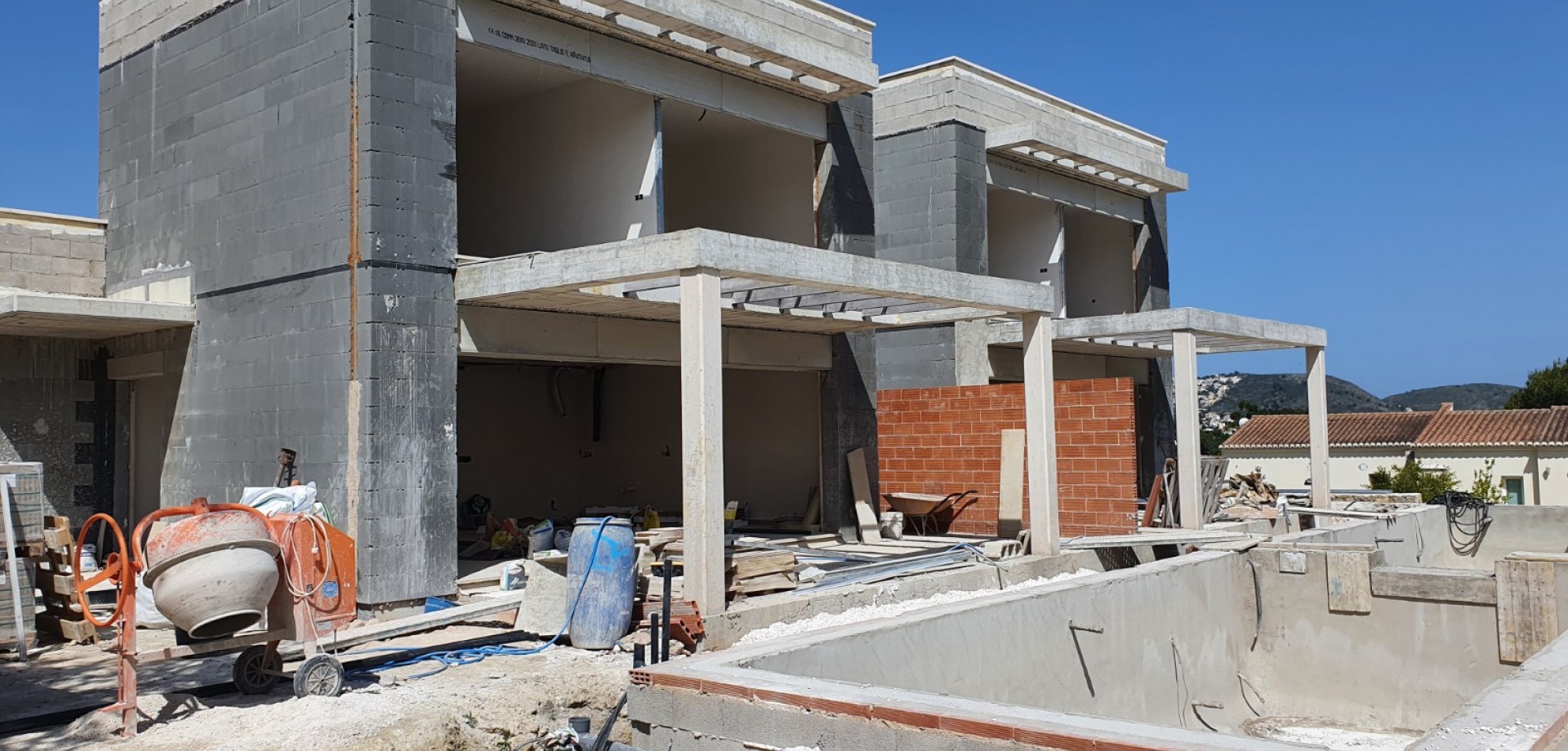 Nouvelle construction - Villa liée
 - Moraira - Benimeit