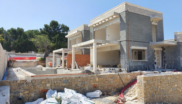 Nouvelle construction - Gekoppelde Villa
 - Moraira - Benimeit
