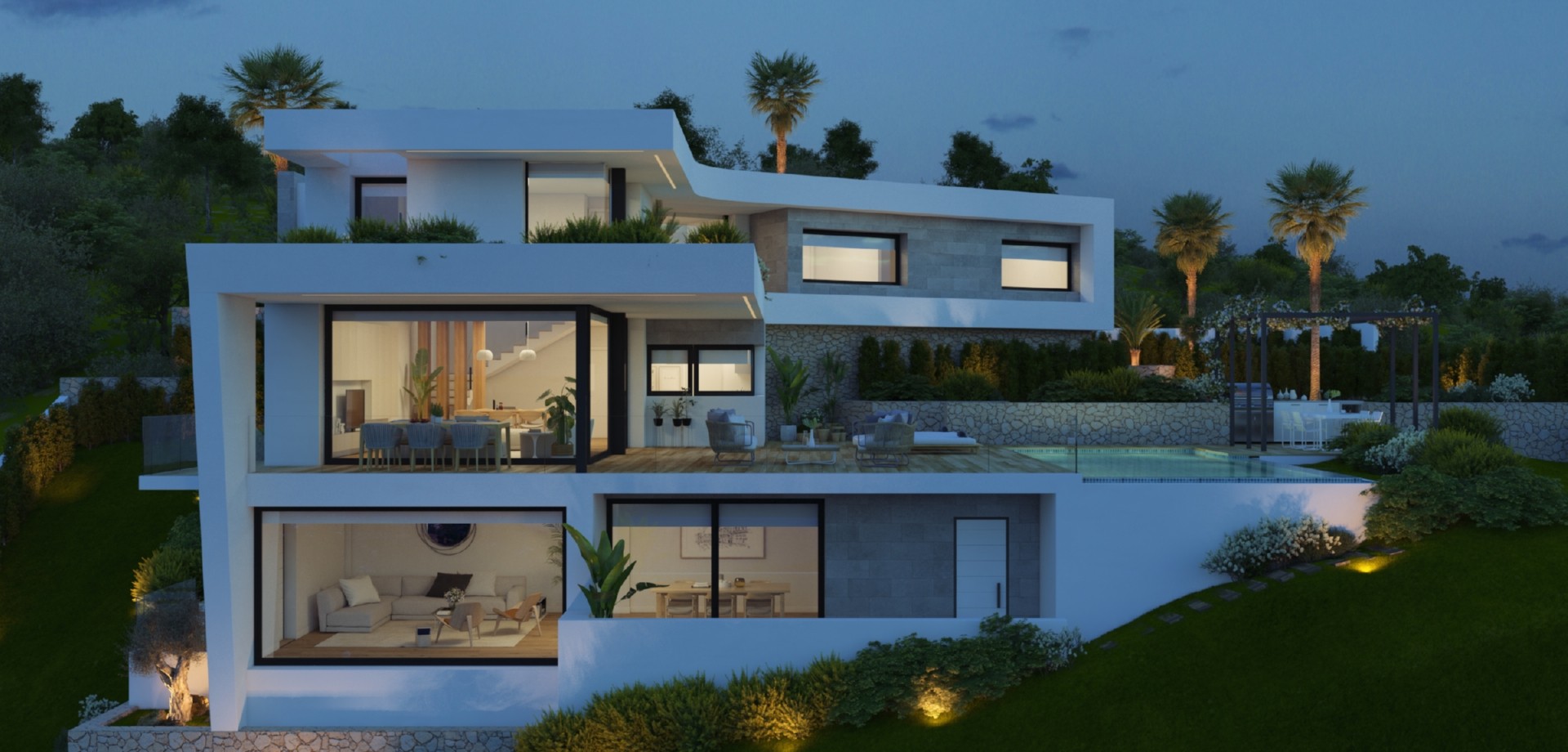 Alquiler a largo plazo - New build Villa - Cumbre del sol - Cumbre del Sol
