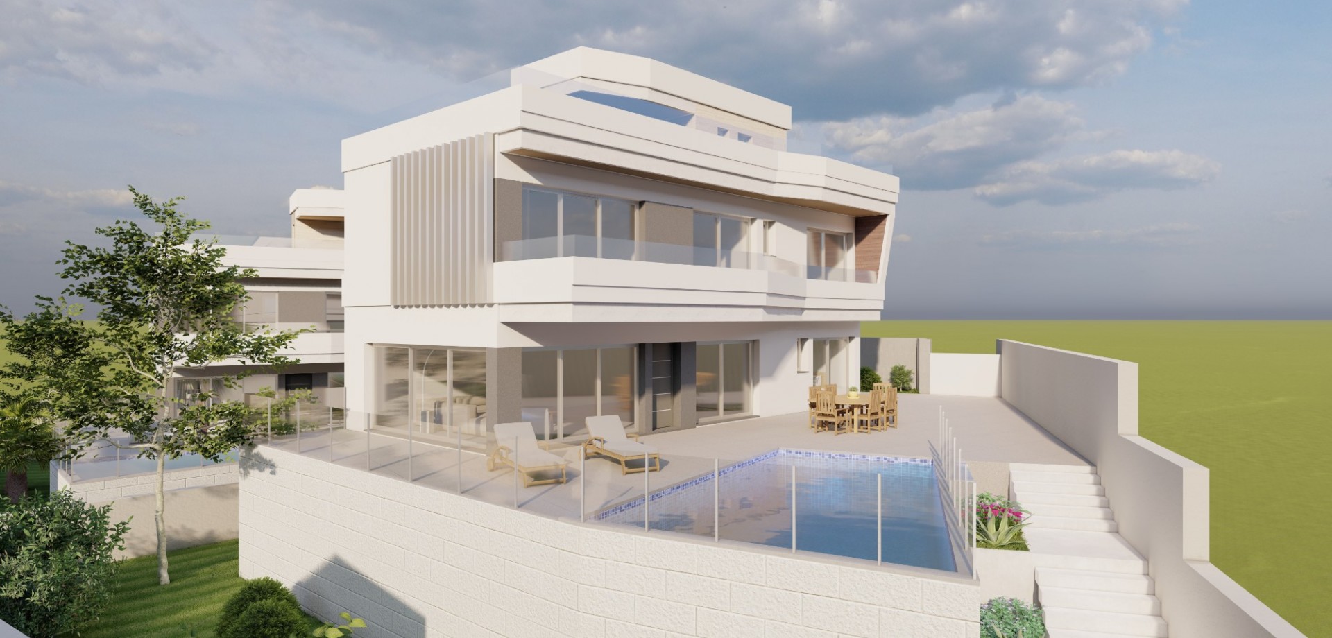 Nueva construcción  - New build Villa - Campoamor