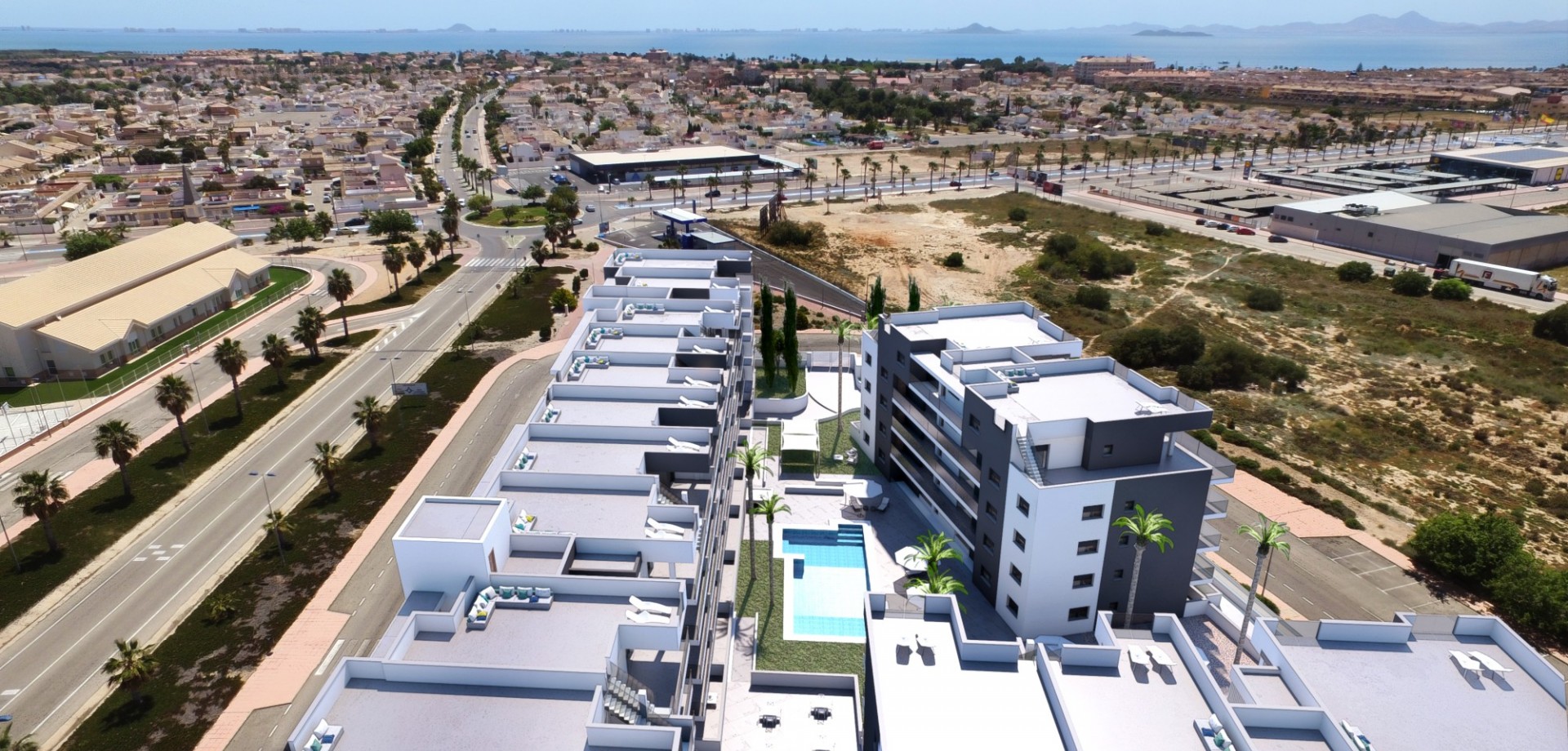 Nouvelle construction - Nieuwbouw Appartement
 - Los Alcazares