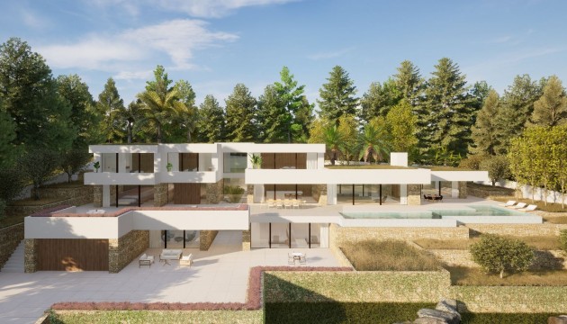 Nouvelle construction - Villa's
 - Moraira - La Cometa