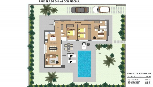 New Build - Villas - Calasparra - Urbanización Coto Riñales