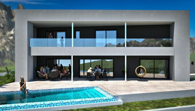 Nouvelle construction - Villa's
 - la Nucia - Panorama