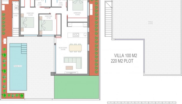 New Build - Villas - Santiago De La Ribera - Dos Mares