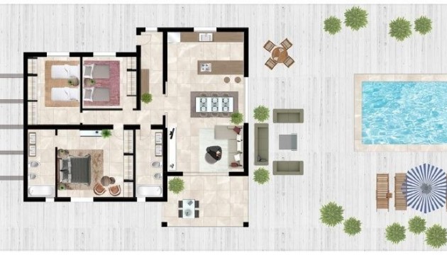 New Build - Villas - Abanilla - Cañada de la Leña