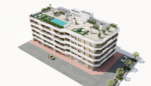 New Build - Apartment - Guardamar - Pueblo