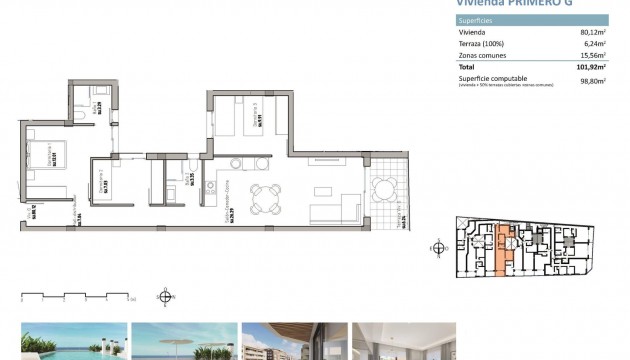 New Build - Wohnung - Guardamar - Pueblo