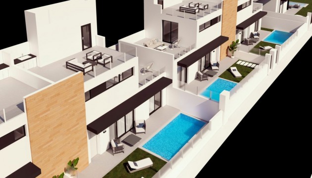 Nouvelle construction - Townhouse - Orihuela - Las Filipinas