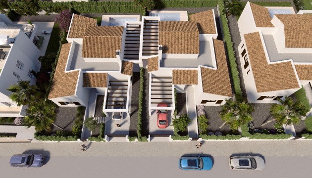 Nouvelle construction - Villa's
 - Algorfa - Castillo De Montemar