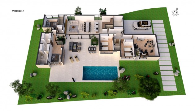 Nueva construcción  - Villas
 - Banos Y Mendigo - Altaona Golf And Country Village