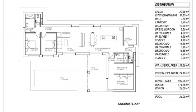 New Build - Villas - Pinoso - Campo