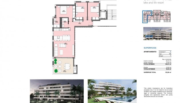 Nouvelle construction - Appartement - Torre Pacheco - Santa Rosalia Lake And Life Resort