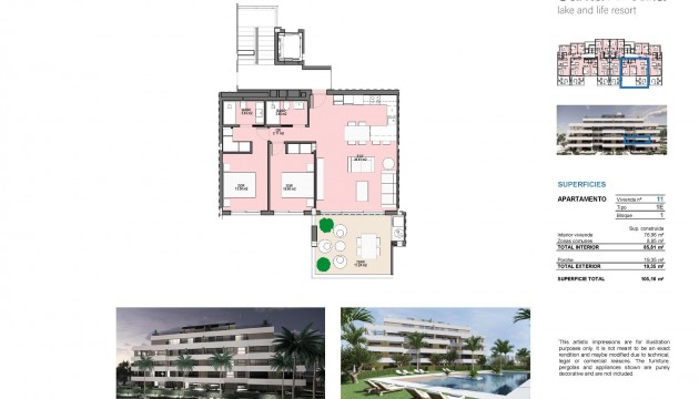 New Build - Apartment - Torre Pacheco - Santa Rosalia Lake And Life Resort