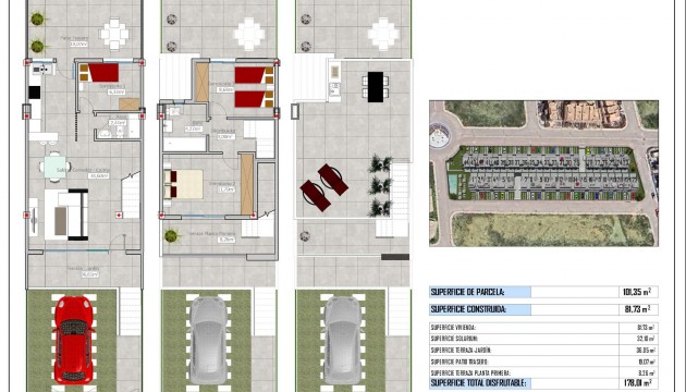 New Build - Townhouse - Cox - Sin Zona