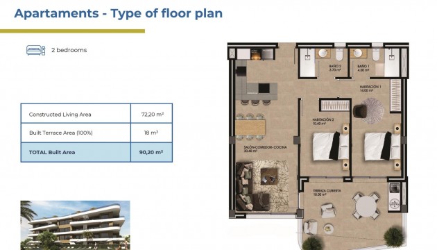 New Build - Wohnung - Orihuela - Punta Prima