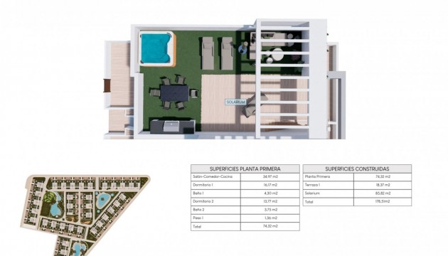 New Build - Bungalow - Torrevieja - Los balcones