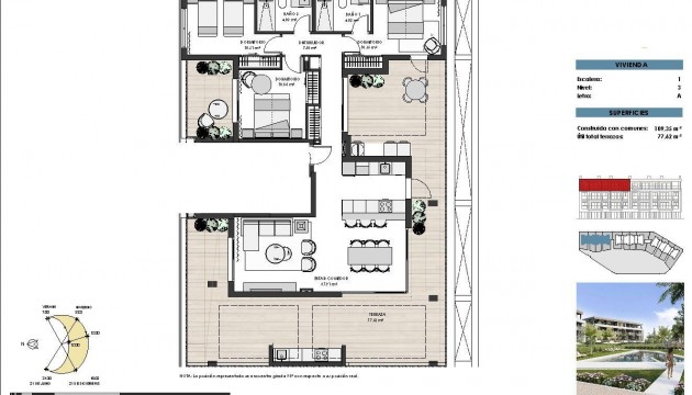 New Build - Apartment - Torre Pacheco - Santa Rosalia Lake And Life Resort