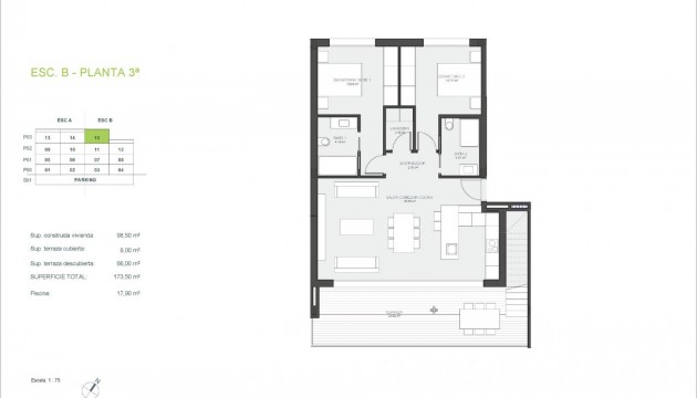 New Build - Apartment - Orihuela - Las Colinas Golf