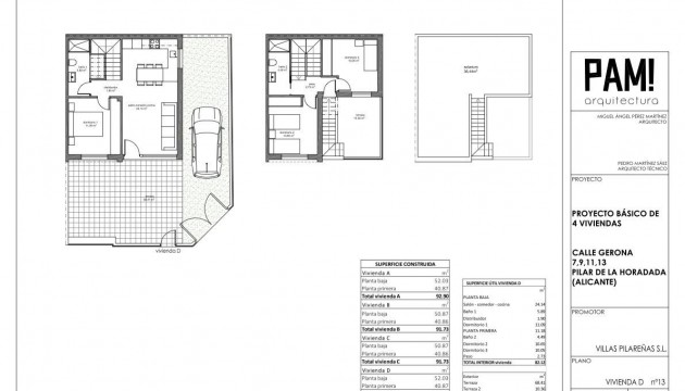 Nueva construcción  - Villas
 - Pilar de la Horadada - Zona Pueblo