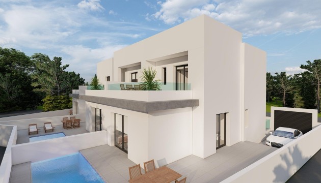 New Build - Villas - Daya Nueva - Pueblo