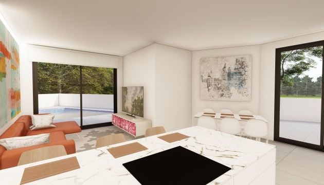 New Build - Villas - Daya Nueva - Pueblo