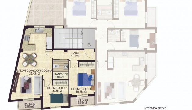 New Build - Apartment - Jacarilla - pueblo