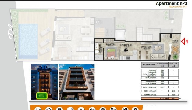 New Build - Apartment - Torrevieja - Playa de El Cura