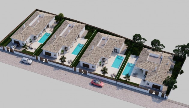 New Build - Villas - San Pedro del Pinatar - Lo pagan