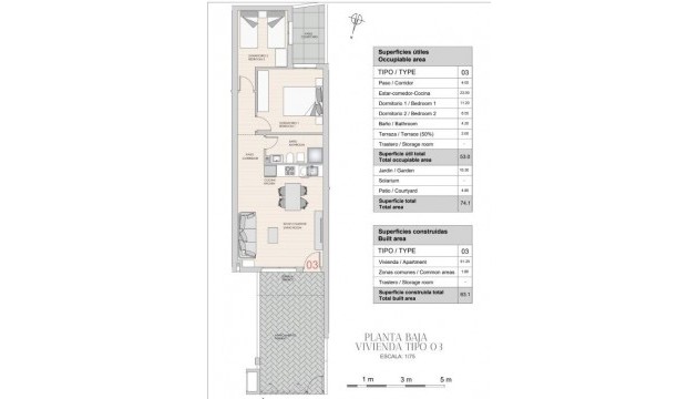 New Build - Apartment - Hondon de los Frailes - La Canalosa