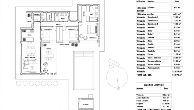 New Build - Villen
 - Aspe - Poligono 19