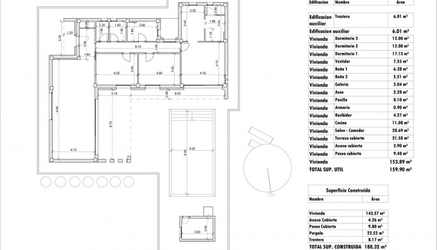 New Build - Villen
 - Aspe - Poligono 19