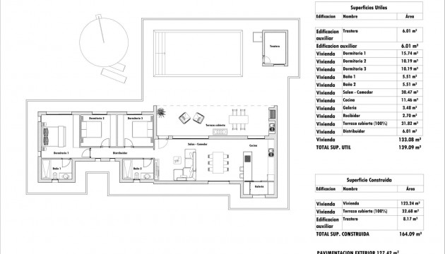 New Build - Villen
 - Aspe - Poligono 19