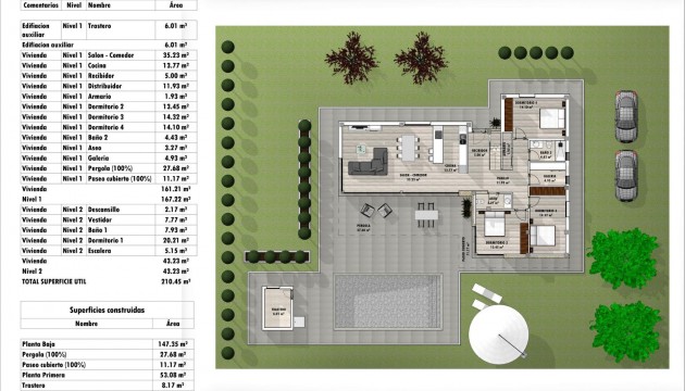 New Build - Villen
 - Aspe - Poligono 19