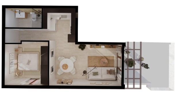 Nouvelle construction - Appartement - Vera - Vera Playa