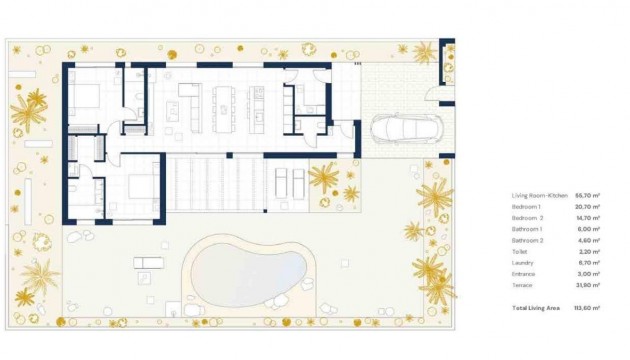 Nueva construcción  - Villas
 - Banos Y Mendigo - Altaona Golf