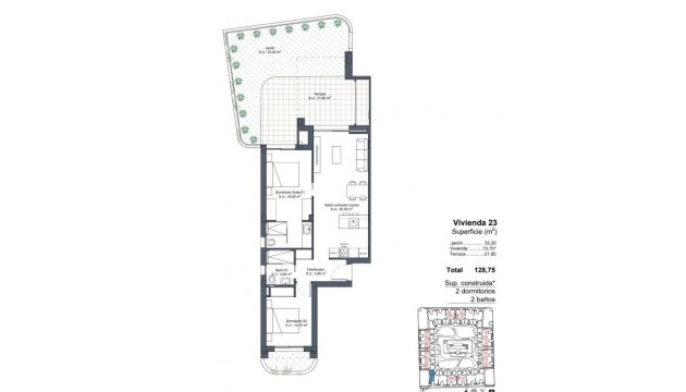 Nouvelle construction - Appartement - Ciudad Quesada - Lo marabú