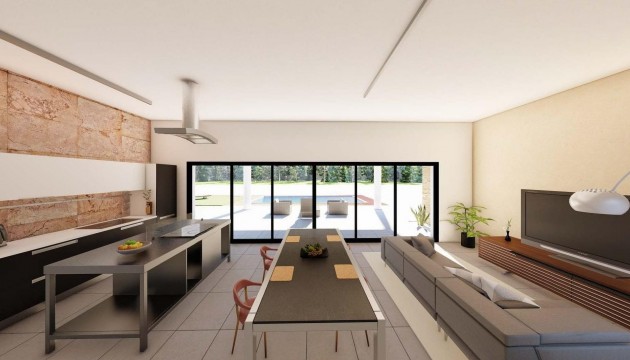 Nouvelle construction - Villa's
 - Pinoso - Campo