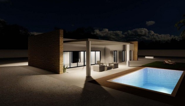 Nouvelle construction - Villa's
 - Pinoso - Campo