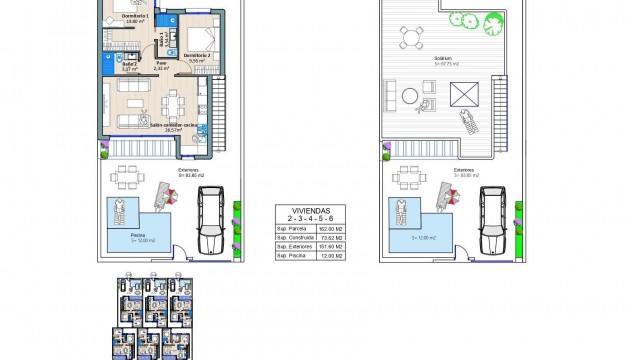 Nueva construcción  - Villas
 - Torre Pacheco - pueblo